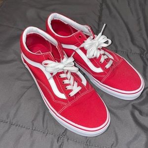 Mens red vans!